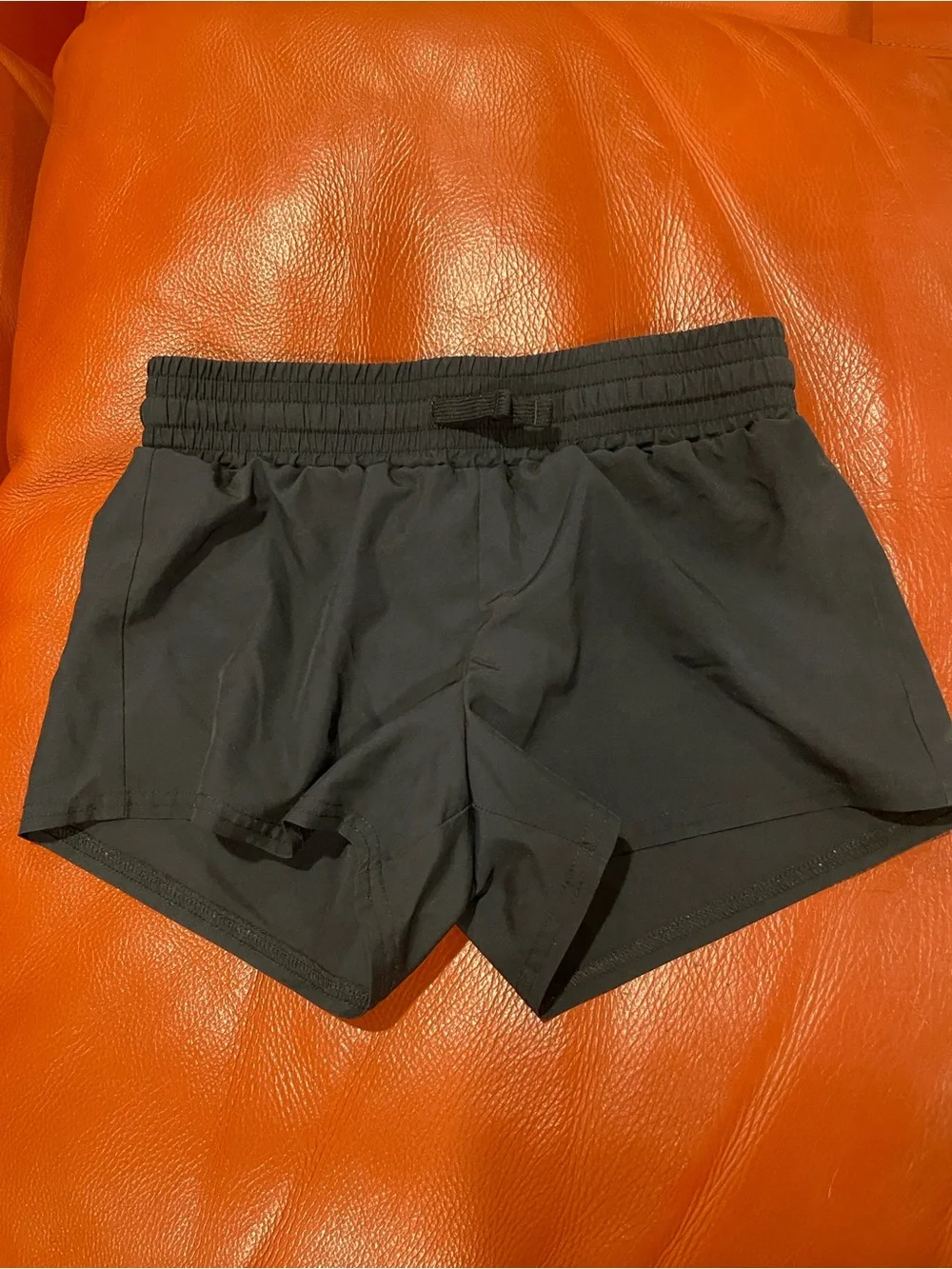 abercrombie kids Black Elastic Waist Athletic Shorts